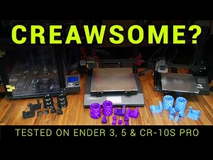 Creawesome Mod tested on Ender 3, Ender 5 and CR-10S Pro