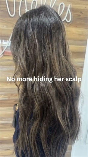 This is NOT a Wig 😳 Hair Topper Transformation for Thinning Hair