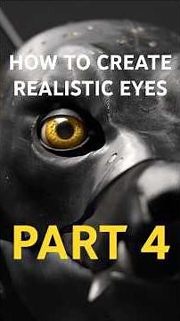 How to create realistic eyes for animatronic Part 4 #animatronics #furry #3dprinting