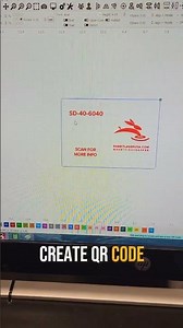 Quick demonstration of how to create a QR code in LightBurn. #makethingshapppen #lightburn