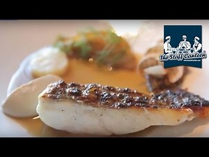 Michelin star chef Graeme Cheevers creates a recipe of barbequed Scrabster turbot with mushrooms