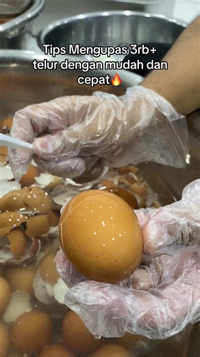 Cara Mudah Mengupas Telur Rebus MBG
