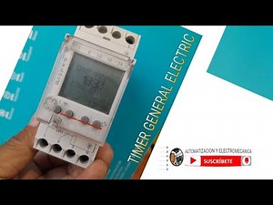 COMO PROGRAMAR TIMER GENERAL ELECTRIC