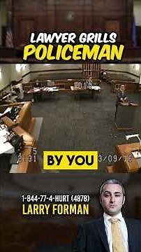 Cop Ignores The Law, so a Lawyer Destroys Him