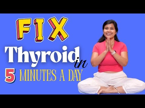 5 Easy Yoga Poses to BOOST Thyroid Health for Women Over 30