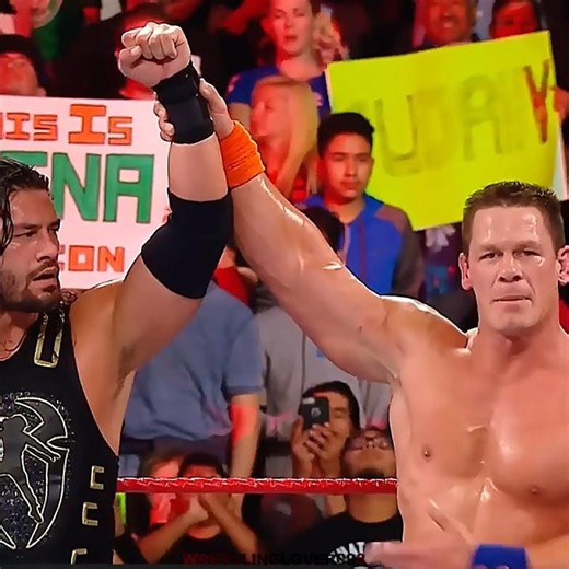 Roman Reigns Defeats Cena | Respect Moment 👏#RomanReigns #JohnCena #WWEShorts #WWE #bigdogvschamps