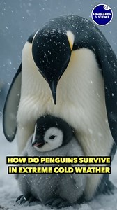 8K views · 150 reactions | How Do Penguins Survive In Extreme Cold weather | Engineering & Science | Facebook