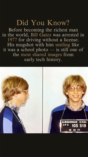 Bill Gates was arrested and here is why