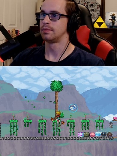 Creating an Efficient Tree Farm in Terraria