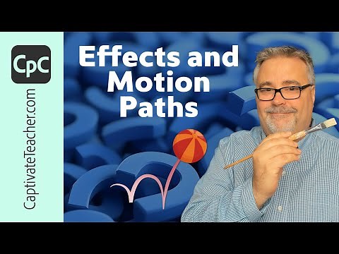 Adobe Captivate Tutorial: Master Effects and Motion Paths for Better eLearning
