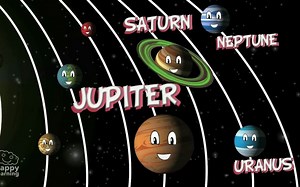 【边学英语边学知识】太阳系 The Solar System Planets _ Educational Video for Kids