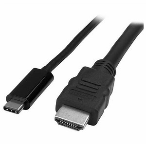 StarTech 6ft 2m USB C to HDMI Cable - 4K USB Type-C HDMI Video Adapter