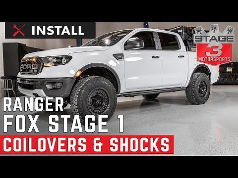 2019-2023 Ranger FOX Stage 1 Suspension Install (READ DESCRIPTION)