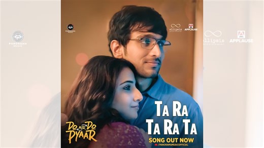 The third Song TaRaTaRaTa from "Do Aur Do Pyaar" is all feels, in Vishal Dadlani’s voice.