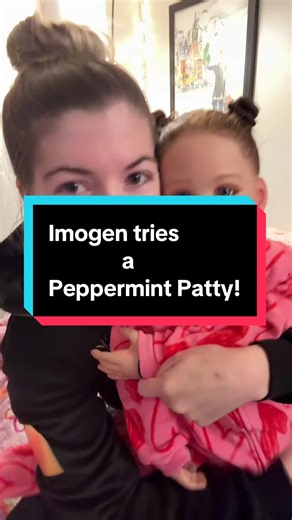 Imogen and Mommy each eat a Valentine’s peppermint patty! Tuesday the cat also makes an appearance although she is very camera shy but if you listen closely you can hear her crunching her treats off camera!😂 #reborndoll #mukbang #chocolate #momsoftiktok #rebornsoftiktok