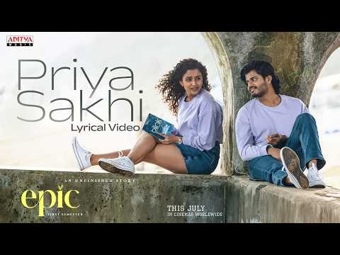 Priyasakhi Lyrical Video | EPIC First Semester | Anand Deverakonda, Vaishnavi | Hesham Abdul wahab