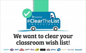 ⚠️Calling all teachers!⚠️ Do you have a classroom wish list you want cleared? We want to give back by helping to #clearthelist! Each day from November 1 until Giving Tuesday (November 28), one teacher will receive a $175 gift card to fulfill their list! ⏺️The best part? It is super easy to enter. Visit https://ow.ly/HQhB50Q5aEf and share your wish list! ⏺️P.S. You don’t want to miss anything with this giveaway—follow our social pages for announcements, including daily winners! #teacherlistsclear