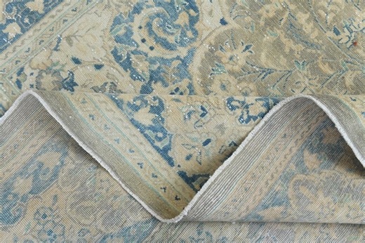 9x12 Vintage Persian Rug, Colorful Rug, Oversized Area Rug, Wool rug, Handmade rug, Medallion Carpet, Bohemian Rug, 9.4x12.4 ft