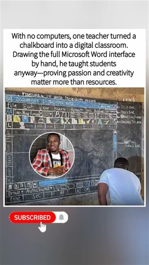 No computers… but he still taught them 💻🥺🔥 #shorts #teacher