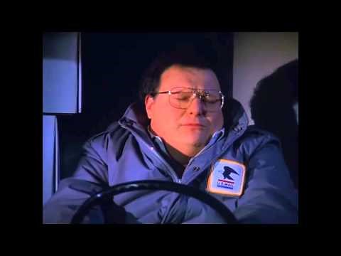 Newman singing & mail truck catches on fire