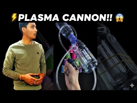 DIY Plasma Cannon Using Bottles & a Lighter ⚡😱 Extreme Power Experiment!