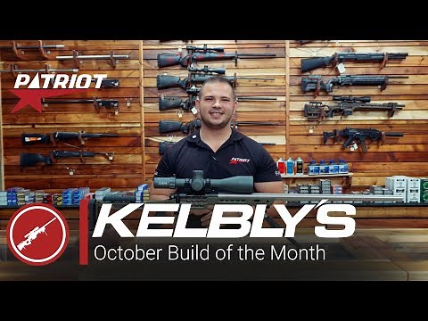 Atlas Tactical Rifle Action by Kelbly Paired with Element Optics Theos: A Precision Combo.