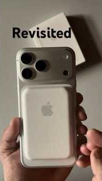 Apple MagSafe Battery Pack Revisited in 2025! STILL GREAT! #apple #shorts