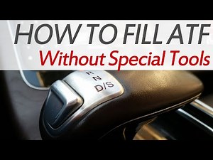 How to Fill Transmission Fluid Without Special Tools, Electric, Manual Pumps