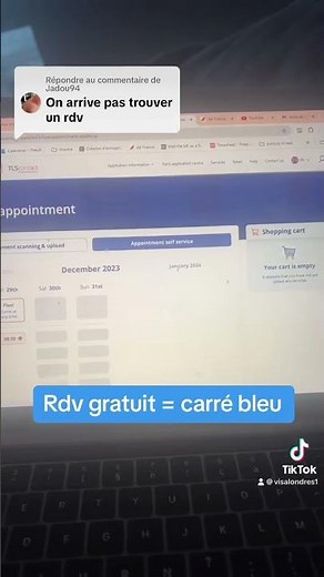 Comment avoir un rdv TLs contact gratuit visa UK