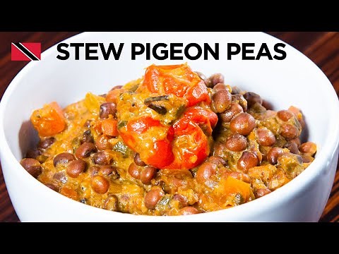 🇹🇹 Stewed Pigeon Peas Recipe by Chef Jeremy Lovell | Foodie Nation