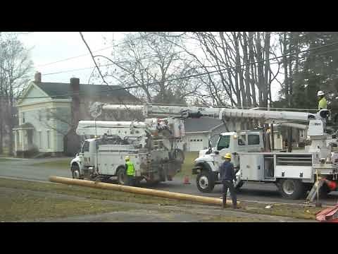 Utility Pole Installation