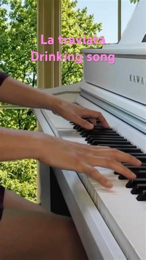 La traviata- Drinking song #piano #pianocover #opera