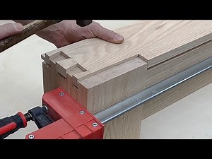 The process of making a wooden bed that will last 100 years /a tight fit furniture