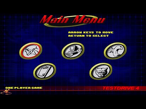 Test Drive 4 (1997) - PC Gameplay / All Cars / All Maps