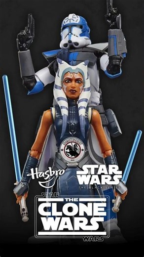 NEW Hasbro Star Wars Black Series Ahsoka Tano & ARC Trooper Jesse, The Clone Wars #theclonewars