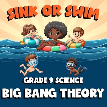 Big Bang Theory SINK OR SWIM Science Game - No Prep Grade 9 Review