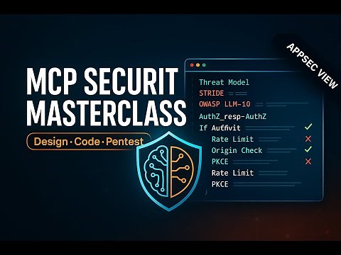 MCP Security Master Class | MCP Security Explained | Introduction to the Series.