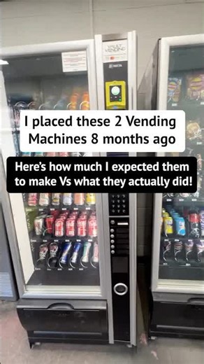 Vending machine business ROI results!