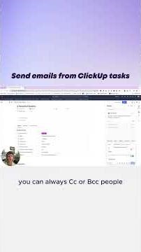 Send Emails Directly from ClickUp Tasks Keep Everything in One Place
