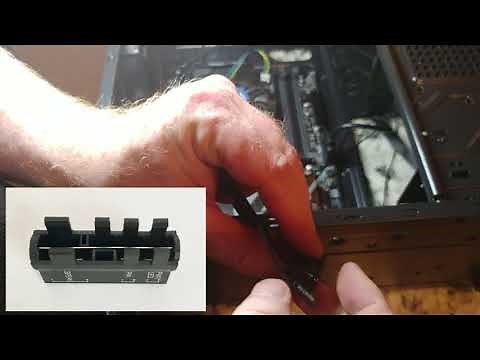 How to use Gigabyte G Connector, shortcut to assembly HDD LED RES SW POWER LED Case motherboard