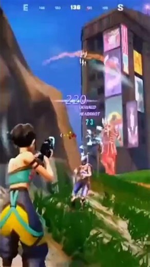 zoey and the alien ‪@MichaelHarlan1999‬ 😂 #fortnite #fortniteclips #shorts #shortvideo