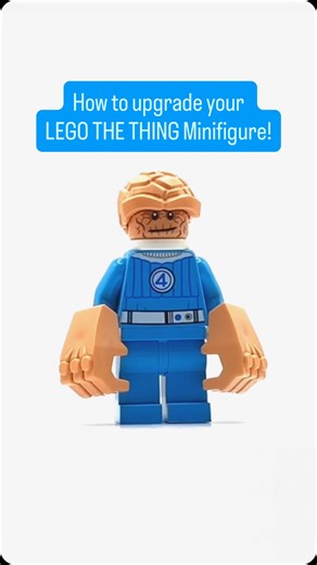TJ BrickVerse | LEGO The Thing Upgrade Tutorial! 🧱 Thoughts? - Use “FSTJL10” @ firestartoys for 10% off LINK IN BIO 🔥 - - -... | Instagram