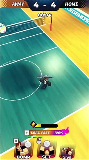 POV: you MASTERED the ART OF FAKING in volleyball legends!