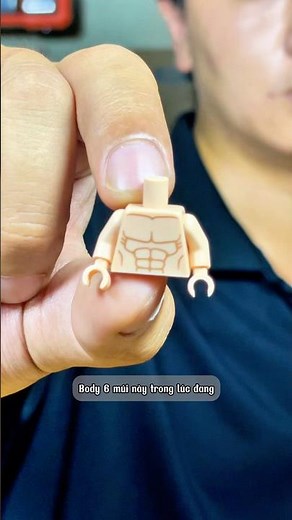 I found the LEGO character's 6-pack body #lego #shorts