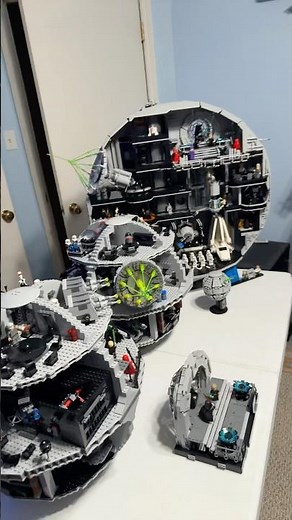 Lego UCS Death Star Comparison. 2008 vs 2016 vs 2025