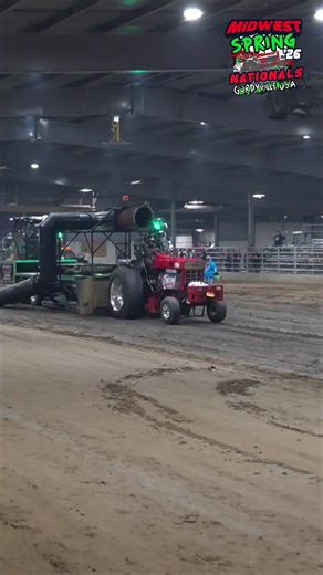 2026 Midwest Winter Nationals Tractor Pull Test Results
