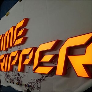[Hot Item] Custom Designed Facelit Channel Letter LED Fabricated Letter Stainless Steel Sign Letter