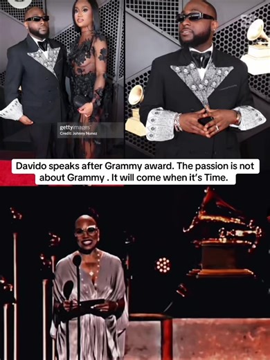 Davido Reflects on Grammy Award Experience