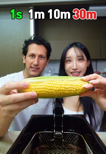 1 Second vs 30 Minutes Corn Challenge: How They Differ