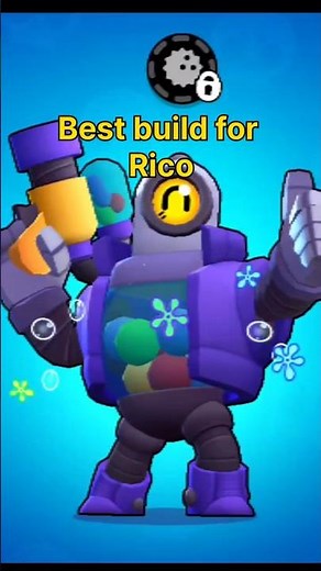 Best Build for Rico in Brawl Stars #brawlstars